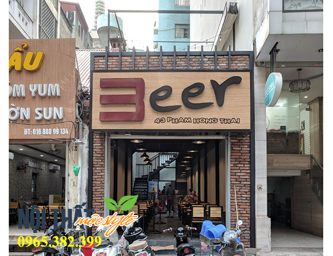 Nhà hàng Beer 43 Phạm Hồng Thái thu hút mọi thực khách-noithatmocstyle.vn